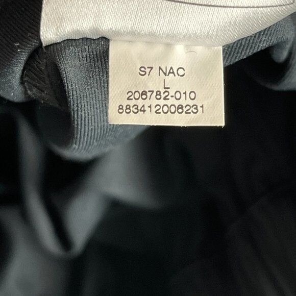 Nike Golf Windbreaker Pullover Mens L Black Streetwear Golfcore  Daytona 500 Y2K - Picture 8 of 12